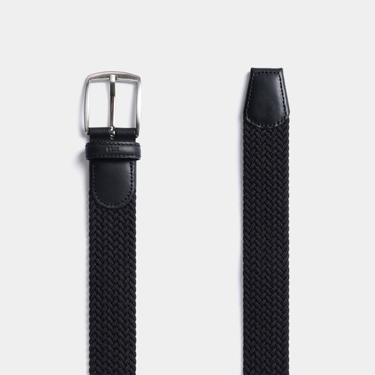 Cinturón trenzado elástico