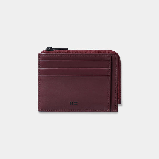 Tarjetero en piel de vacuno