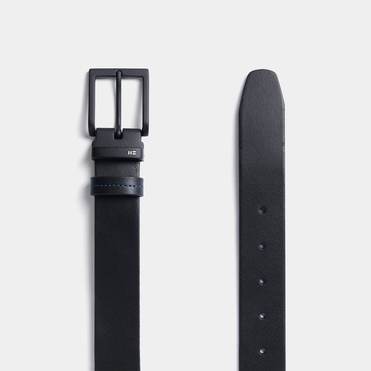 Cinturón liso en piel de vacuno