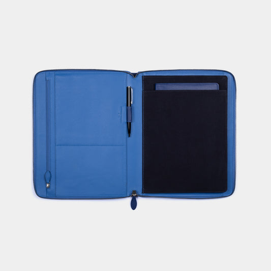 Organizador de documentos de piel