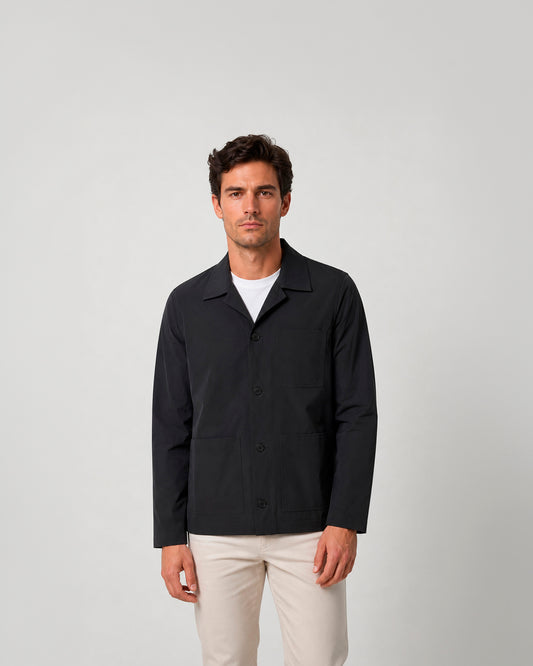 Sobrecamisa de tejido técnico elástico