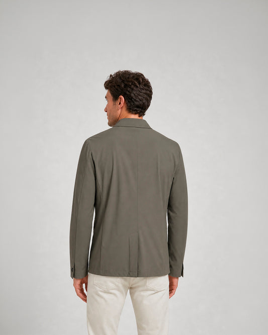 Americana de tejido tecnico slim fit