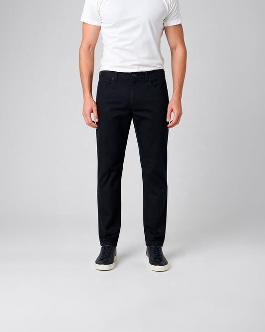 Pantalón casual 5 bolsillos de algodón elástico