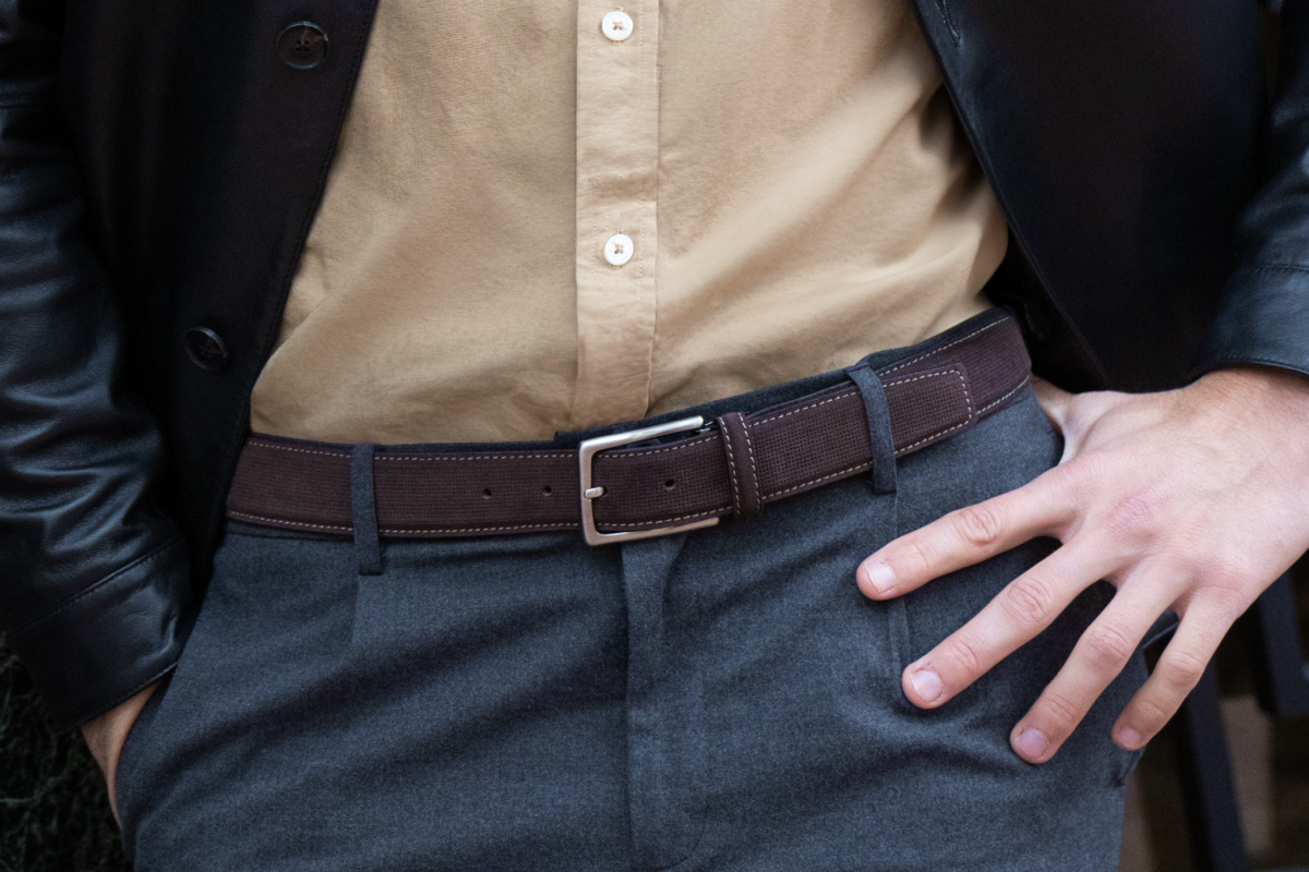 tipos de cinturon para hombre