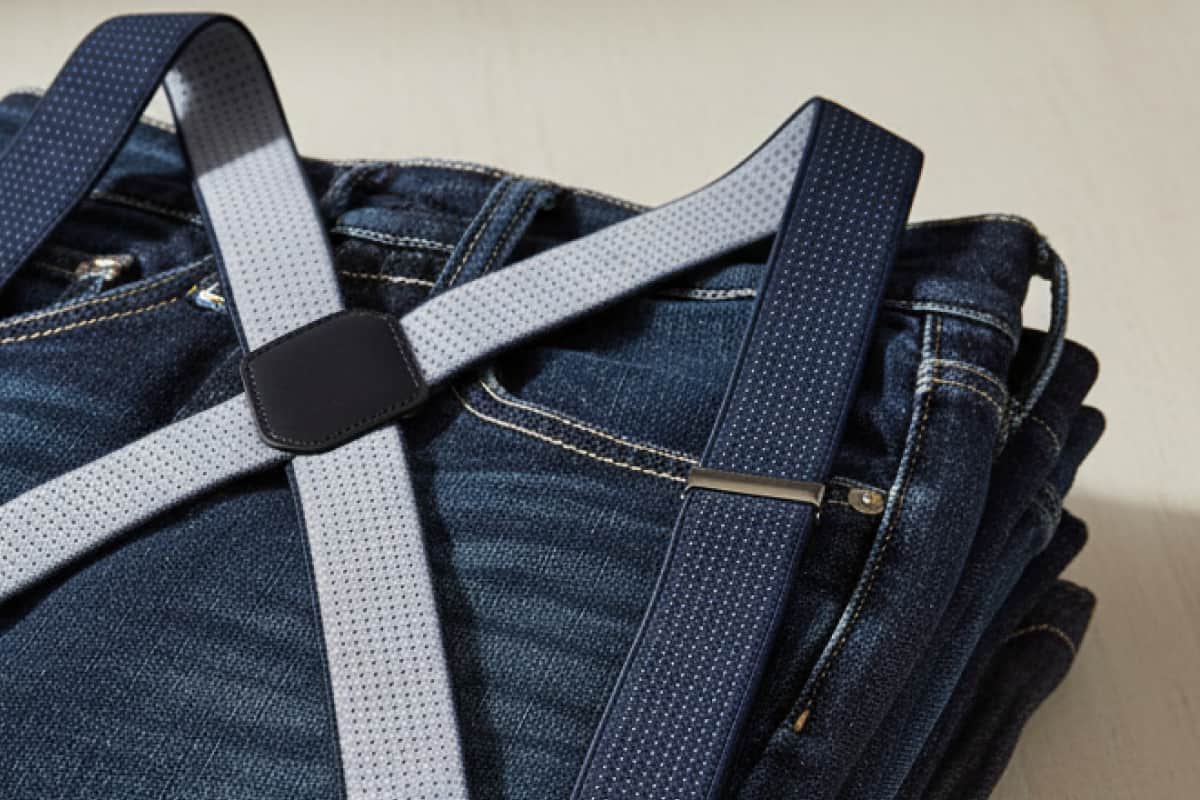 tirantes con vaqueros hombre