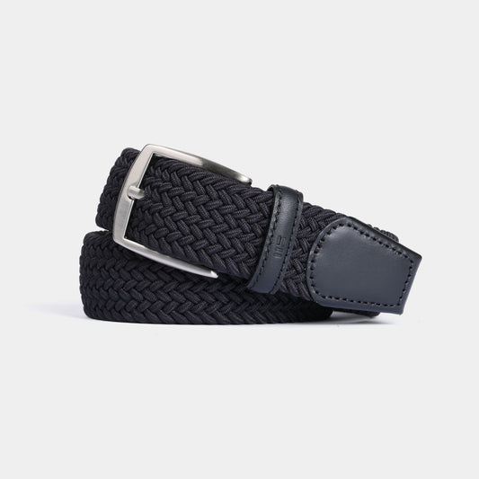 Cinturón trenzado elástico