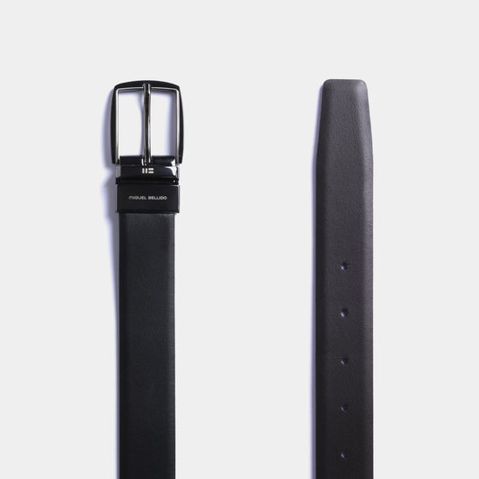 Cinturón reversible en piel de vacuno