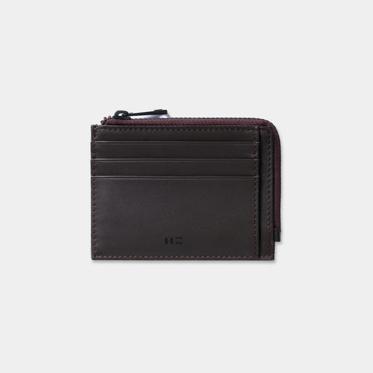 Tarjetero en piel de vacuno