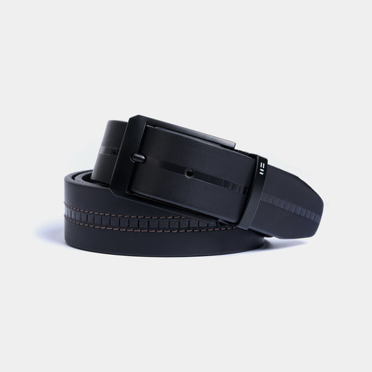 Cinturón liso en piel de vacuno