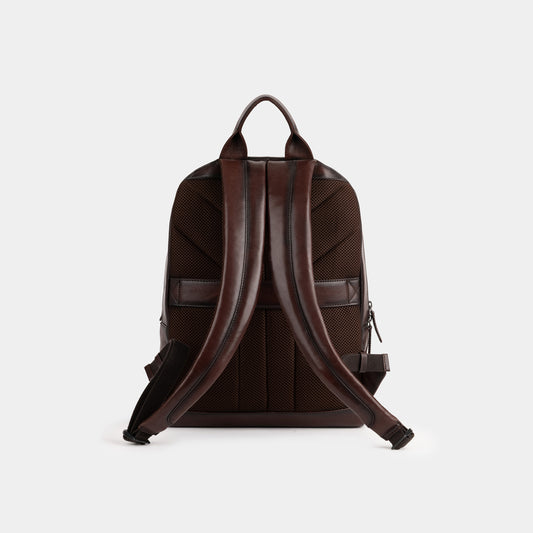 Mochila Budapest de piel de vacuno