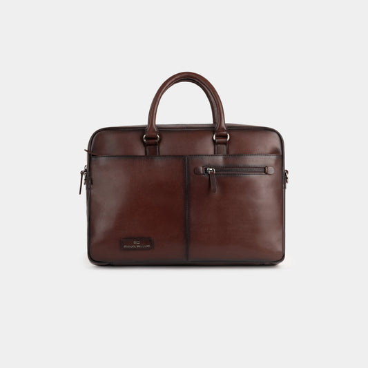 Portadocumentos Budapest de piel de vacuno