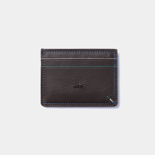 Tarjetero en piel de vacuno