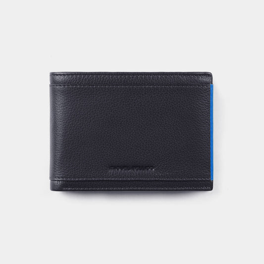 Cartera Turín en piel de vacuno con monedero