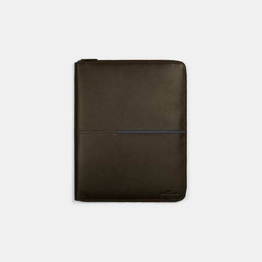 Organizador de documentos de piel