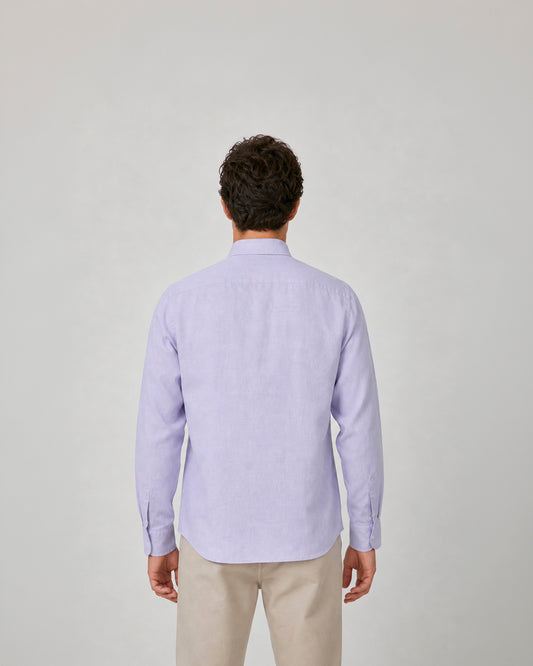 Camisa casual de lino