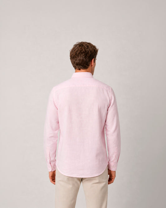 Camisa casual de lino