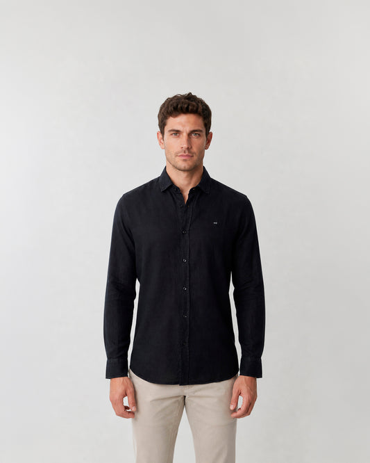 Camisa casual de lino