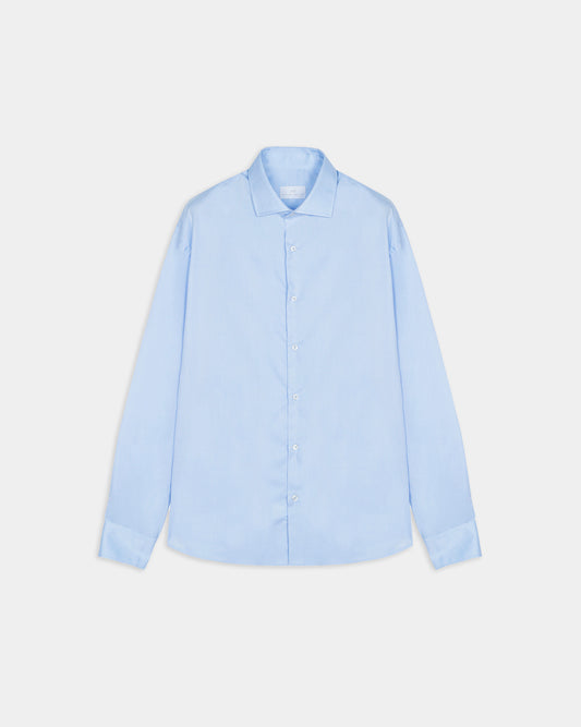 Camisa de vestir puño mixto de algodón