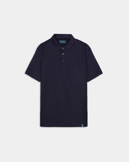Polo pique alto rendimiento cuello camisa