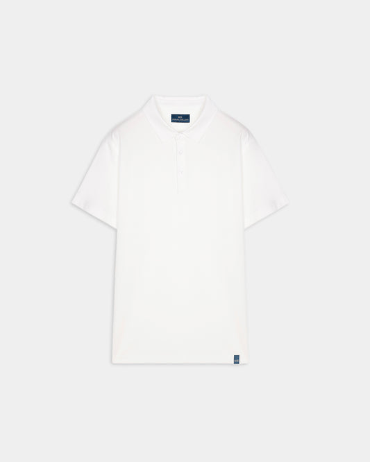 Polo pique alto rendimiento cuello camisa