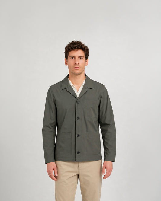 Sobrecamisa de tejido técnico elástico