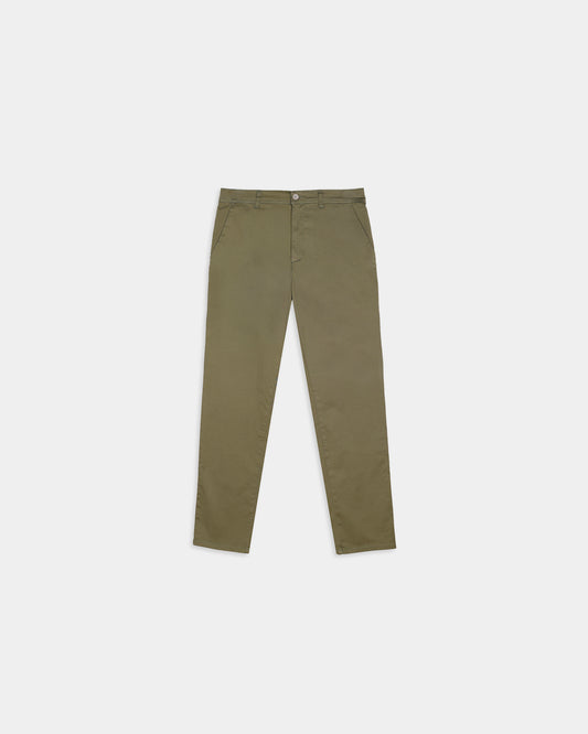Pantalón chino de algodón elástico
