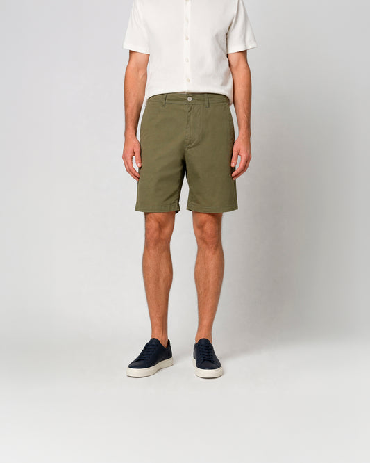 Pantalón corto de algodón elástico